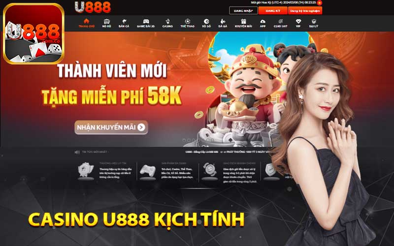 Casino U888 kịch tính