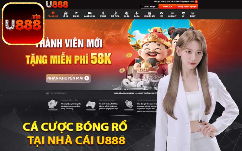 Cá cược bóng rổ tại nhà cái U888