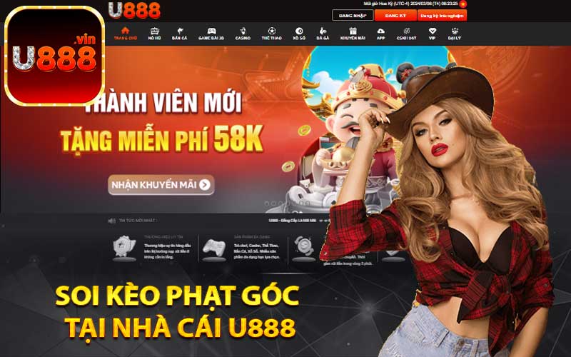 Soi kèo phạt góc tại nhà cái U888